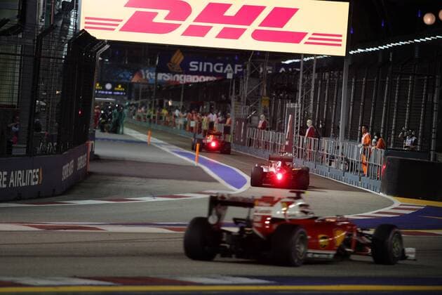 Singapore Grand Prix 15 - 18 September 2016 18.09.2016 - Race, Kimi Raikkonen (FIN) Scuderia Ferrari SF16-H 