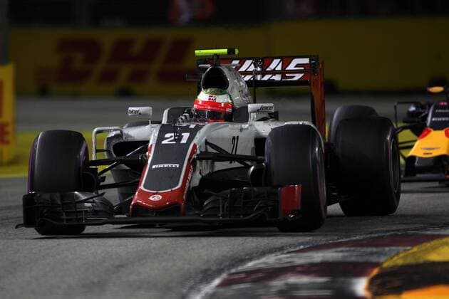 Singapore Grand Prix 15 - 18 September 2016 18.09.2016 - Race, Esteban Gutierrez (MEX) Haas F1 Team VF-16 