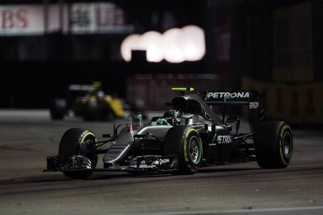 Singapore Grand Prix 15 - 18 September 2016 18.09.2016 - Race, Nico Rosberg (GER) Mercedes AMG F1 W07 Hybrid 