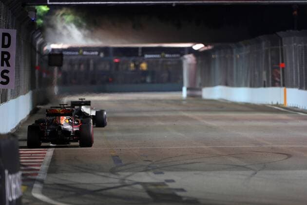 Singapore Grand Prix 15 - 18 September 2016 18.09.2016 - Race, Daniel Ricciardo (AUS) Red Bull Racing RB12 