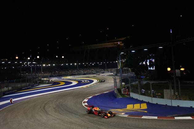Singapore Grand Prix 15 - 18 September 2016 18.09.2016 - Race, Daniel Ricciardo (AUS) Red Bull Racing RB12 