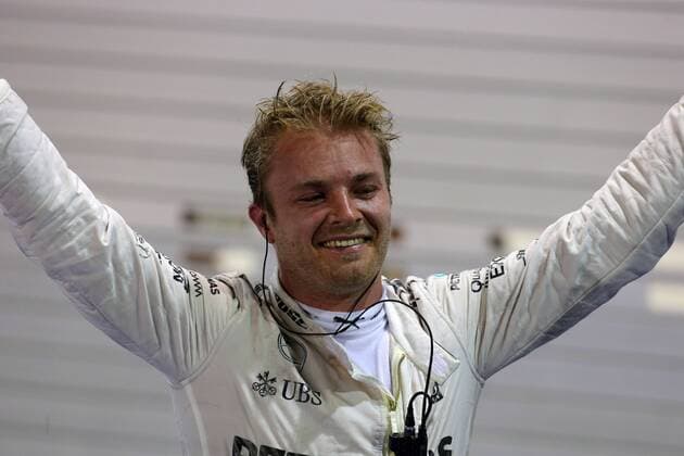 Bilder des Tages - SPORT Singapore Grand Prix 15 - 18 September 2016 18.09.2016 - Race, Nico Rosberg (GER) Mercedes AMG F1 W07 Hybrid race winner 