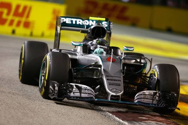 Motorsports: FIA Formula One World Championship WM Weltmeisterschaft 2016, Grand Prix of Singapore, 6 Nico Rosberg (GER, Mercedes AMG Petronas Formula One Team), xHOCHxZWEIx