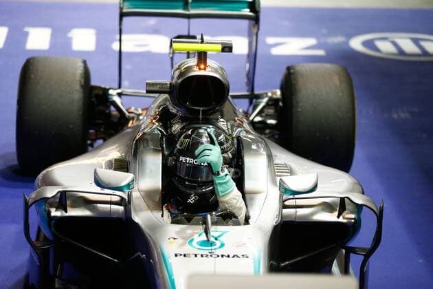 Motorsports: FIA Formula One World Championship WM Weltmeisterschaft 2016, Grand Prix of Singapore, 6 Nico Rosberg (GER, Mercedes AMG Petronas Formula One Team), xHOCHxZWEIx