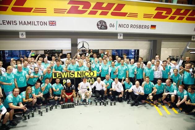 Motorsports: FIA Formula One World Championship WM Weltmeisterschaft 2016, Grand Prix of Singapore, 6 Nico Rosberg (GER, Mercedes AMG Petronas Formula One Team), xHOCHxZWEIx