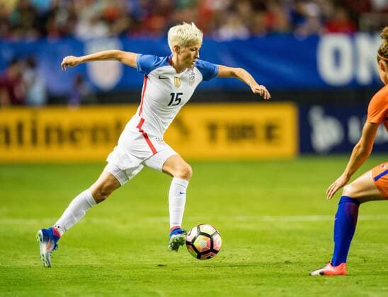 USWNT M Megan Rapinoe (15) during the Women s International Soccer match between the Netherlands and the United States at the Georgia Dome on September 18, 2016 in Atlanta, GA. CSM Soccer 2016: Netherlands vs United States SEP 18 - ZUMAc04_