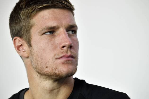 Belgian Joris De Loore pictured during a press conference PK Pressekonferenz for the European Open tennis tournament in Antwerp from 17 to 23 October, Monday 19 September 2016. DIRKxWAEM  x04935814x