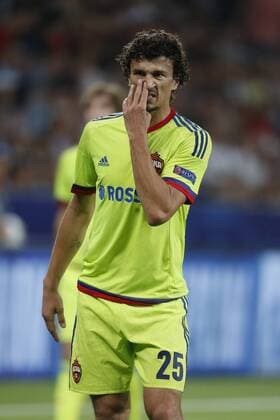 Leverkusen, Deutschland, UEFA - CL , Spieltag 1 , International, Bayer Leverkusen -ZSKA Moskau 2-2 am 14.09 .2016 in der Bay - Arena in Leverkusen Roman EREMENKO (ZSKA)