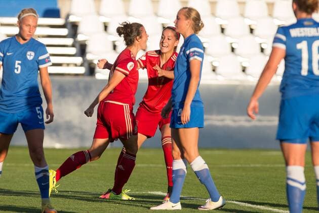 Fußball, Damen, EM Quali, Spanien - Finnland Spain s Marta Torrejon during the match of European Women s Championship 2017 at Leganes, between Spain and Finland. September 20, 2016.  (20160920003)