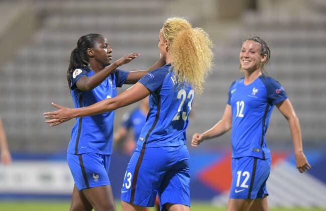 Fußball, Damen EM Quali, Frankreich - Albanien Kheira Hamraoui ( France ) FOOTBALL : Frankreich vs Albanien - EM Quali Nationalteam Länderspiel Frauen Frauenfußball - Paris - 20 09 2016 FedericoPestellinix 