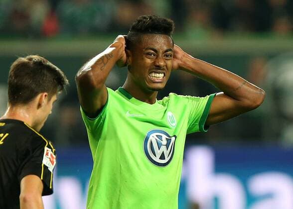 VfL vs Dortmund, 1. BL Wolfsburg, Deutschland. 20.09.2016, FUßBALL - VfL Wolfsburg vs Borussia Dortmund, 1. Bundesliga, Saison 2016-2017, Volkswagen Arena. Bild zeigt: Bruno Henrique (VfL Wolfsburg) Wolfsburg