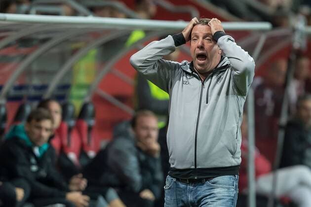 Ingolstadt, Deutschland, 20.09.2016, Bundesliga 4. Spieltag, FC Ingolstadt 04 - Eintracht Frankfurt, Trainer Markus Kauczinski (FCI) ( DeFodi507