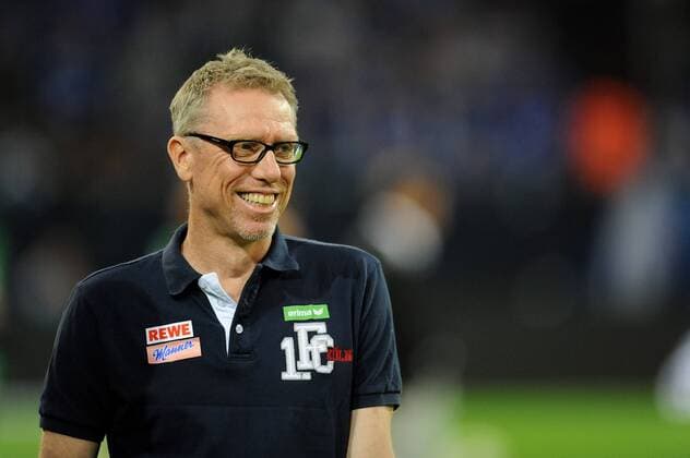 Trainer Peter Stoeger ( 1 FC Koeln ) 21.09.2016 --- Fussball --- 1. Bundesliga --- Schalke 04 vs 1 FC Koeln Gelsenkirchen Copyright: xThienelx Eibner-Pressefotox EP_ttl
