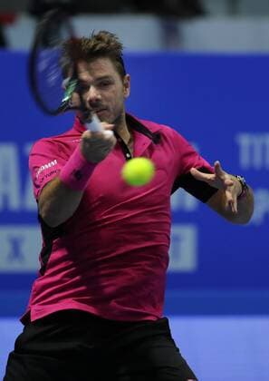 XXI INTERNATIONAL TENNIS TOURNAMENT St. Petersburg Open 2016 , KSK SIBUR ARENA . Stan Wawrinka (SUI).