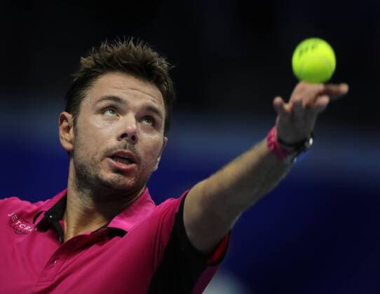 XXI INTERNATIONAL TENNIS TOURNAMENT St. Petersburg Open 2016 , KSK SIBUR ARENA . Stan Wawrinka (SUI).
