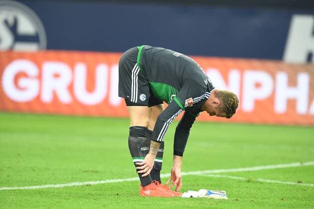Köln, Fussball, 1.BL Saison 2016 2017, Spieltag 4, FC Schalke 04 - 1.FC Köln, 21.09.2016, Veltinsarena Gelsenkirchen, Ralf Fährmann, enttäuscht S04,
