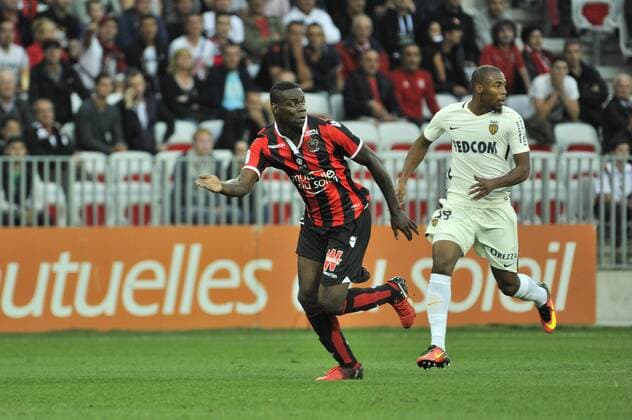 Fußball, OGC Nizza - AS Monaco Mario Balotelli (ogcnice) - Fussball Frankreich, Ligue 1, OGC Nice vs. AS Monaco - 21 09 2016 NORBERTSCANELLA PANORAMIC 