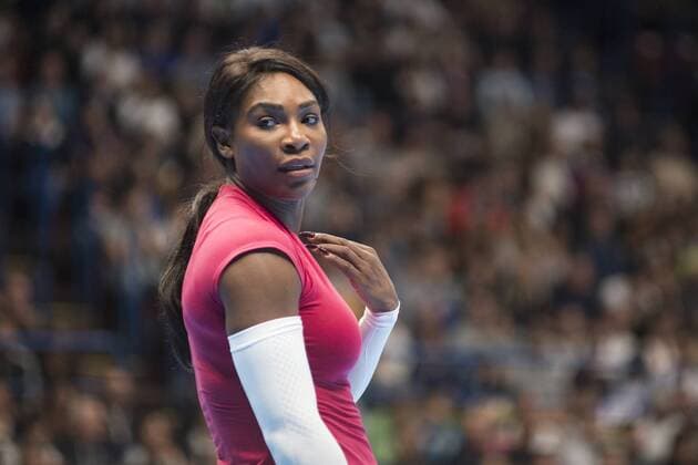 Tennis, Djokovic and Friends Showmatch in Mailand Milan, Djokovic and Friends in the photo: Serena Williams  Copyright: xAlbertoxScarpinatox