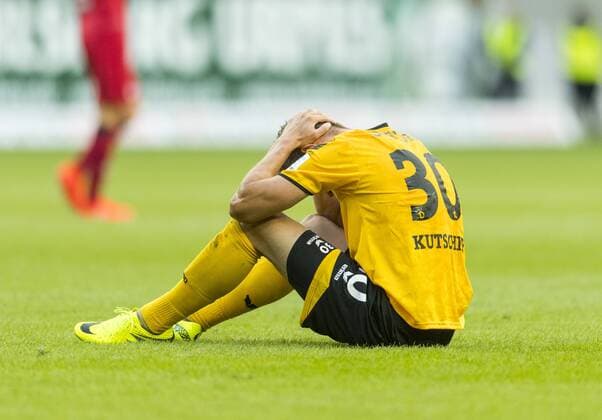Fußball, 2. Liga, Saison 2016 2017, SG Dynamo Dresden. 6. Spieltag,1. FC Kaiserslautern - SG Dynamo Dresden, Mittwoch (21.09.2016), Fritz-Walter-Stadion, Kaiserslautern. Dresdens Stefan Kutschke. RM001