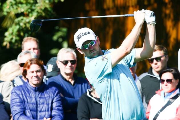 GOLF - Porsche European Open BAD GRIESBACH,GERMANY,22.SEP.16 - GOLF - Porsche European Open, GC Bad Griesbach. Image shows Bernd Wiesberger (AUT). GEPAxpictures xFelixxRoittner