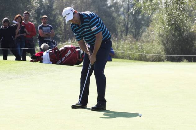 GOLF - Porsche European Open BAD GRIESBACH,GERMANY,22.SEP.16 - GOLF - Porsche European Open, GC Bad Griesbach. Image shows Padraig Harrington (IRL). GEPAxpictures xFelixxRoittner