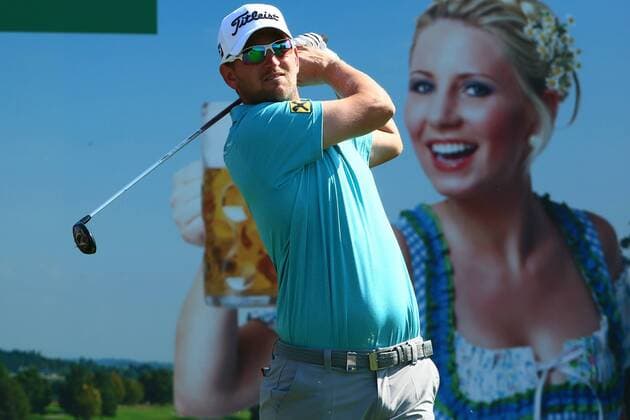 GOLF - Porsche European Open BAD GRIESBACH,GERMANY,22.SEP.16 - GOLF - Porsche European Open, GC Bad Griesbach. Image shows Bernd Wiesberger (AUT). GEPAxpictures xFelixxRoittner