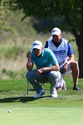GOLF - Porsche European Open BAD GRIESBACH,GERMANY,22.SEP.16 - GOLF - Porsche European Open, GC Bad Griesbach. Image shows Bernd Wiesberger (AUT). GEPAxpictures xFelixxRoittner