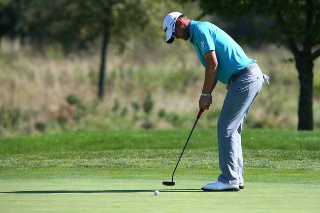 GOLF - Porsche European Open BAD GRIESBACH,GERMANY,22.SEP.16 - GOLF - Porsche European Open, GC Bad Griesbach. Image shows Bernd Wiesberger (AUT). GEPAxpictures xFelixxRoittner