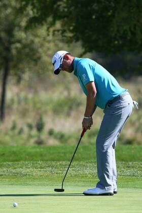 GOLF - Porsche European Open BAD GRIESBACH,GERMANY,22.SEP.16 - GOLF - Porsche European Open, GC Bad Griesbach. Image shows Bernd Wiesberger (AUT). GEPAxpictures xFelixxRoittner