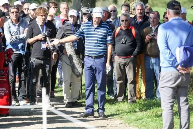 GOLF - Porsche European Open BAD GRIESBACH,GERMANY,22.SEP.16 - GOLF - Porsche European Open, GC Bad Griesbach. Image shows Padraig Harrington (IRL). GEPAxpictures xFelixxRoittner