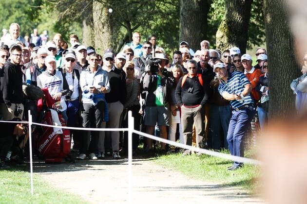 GOLF - Porsche European Open BAD GRIESBACH,GERMANY,22.SEP.16 - GOLF - Porsche European Open, GC Bad Griesbach. Image shows Padraig Harrington (IRL). GEPAxpictures xFelixxRoittner