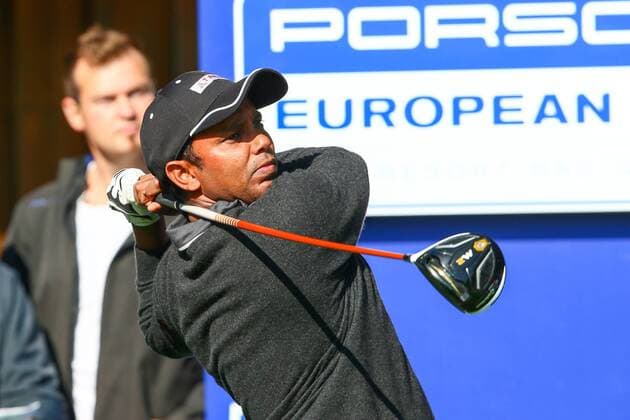 GOLF - Porsche European Open BAD GRIESBACH,GERMANY,22.SEP.16 - GOLF - Porsche European Open, GC Bad Griesbach. Image shows S.S.P Chawrasia (IND). GEPAxpictures xFelixxRoittner