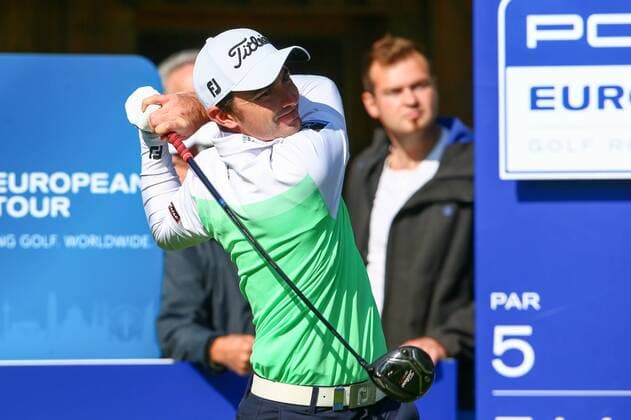 GOLF - Porsche European Open BAD GRIESBACH,GERMANY,22.SEP.16 - GOLF - Porsche European Open, GC Bad Griesbach. Image shows Gary Stal (FRA). GEPAxpictures xFelixxRoittner