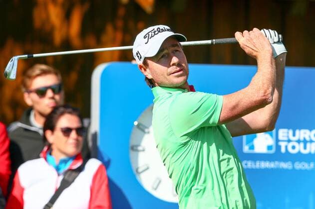 GOLF - Porsche European Open BAD GRIESBACH,GERMANY,22.SEP.16 - GOLF - Porsche European Open, GC Bad Griesbach. Image shows Brett Rumford (AUS). GEPAxpictures xFelixxRoittner