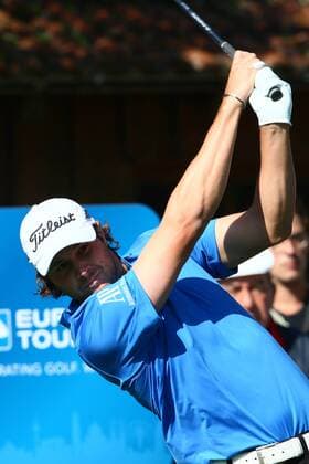 GOLF - Porsche European Open BAD GRIESBACH,GERMANY,22.SEP.16 - GOLF - Porsche European Open, GC Bad Griesbach. Image shows Peter Uihlein (USA). GEPAxpictures xFelixxRoittner