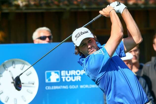 GOLF - Porsche European Open BAD GRIESBACH,GERMANY,22.SEP.16 - GOLF - Porsche European Open, GC Bad Griesbach. Image shows Peter Uihlein (USA). GEPAxpictures xFelixxRoittner