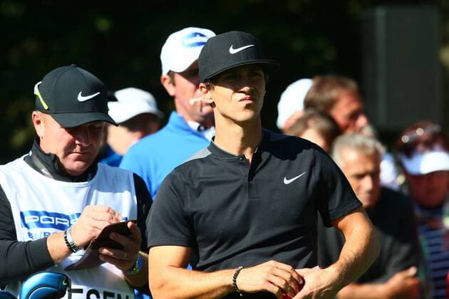 GOLF - Porsche European Open BAD GRIESBACH,GERMANY,22.SEP.16 - GOLF - Porsche European Open, GC Bad Griesbach. Image shows Thorbjorn Olesen (DEN). GEPAxpictures xFelixxRoittner