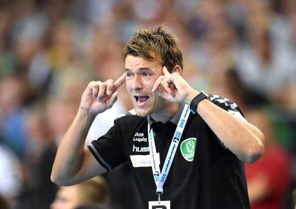 Bilder des Tages - SPORT DHfK Trainer Christian Prokop beim Spiel SC DHfK vs Rhein-Neckar Loewen, Handball, 1.Liga, 22.09.2016 Leipzig Copyright: xModlax Eibner-Pressefotox EP_cma
