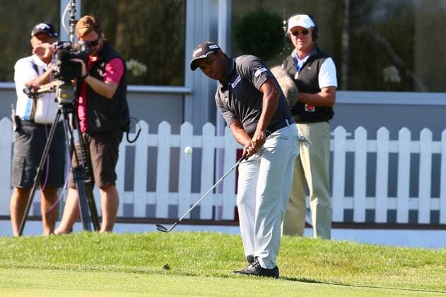 GOLF - Porsche European Open BAD GRIESBACH,GERMANY,22.SEP.16 - GOLF - Porsche European Open, GC Bad Griesbach. Image shows S.S.P Chawrasia (IND). GEPAxpictures xFelixxRoittner