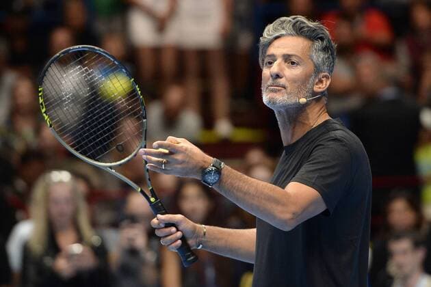 Db Milano 22 09 2016 - tennis Djokovic & Friends: Rosario Fiorello 