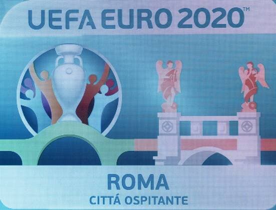 Fußball, UEFA präsentiert Logo der EURO 2020 in Rom Logo Roma Roma 22-09-2016 Foro Italico Logo EURO Roma 2020 european football championships unveiled andreaxstaccioli