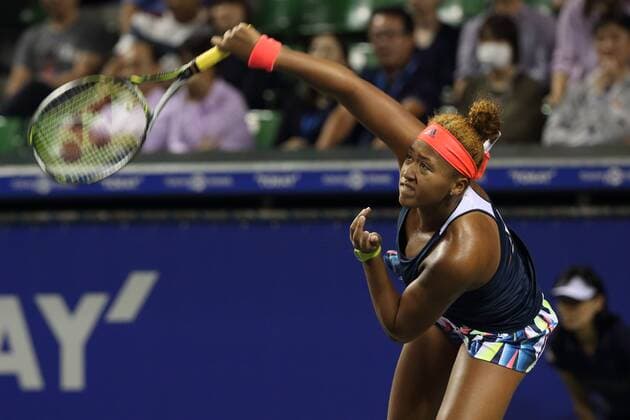 Naomi Osaka (JPN), September 23, 2016 - Tennis : Naomi Osaka of Japan in action during the quarterfinal match of WTA Tennis Damen Toray PPO tennis at Ariake colosseum Tokyo Japan on 23 Sep 2016.  (peda003199)