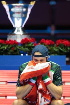 September 23, 2016 - Saint Petersburg, Russia - Paolo Lorenzi of Italy during the St. Petersburg Open ATP Tennis Herren tennis tournament match in St. Petersburg, Russia, September 22, 2016. Tennis tournament St. Petersburg Open 2016  - ZUMAn230