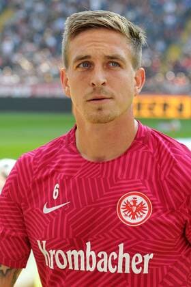 Fußball 1. Bundesliga 5. Spieltag Eintracht Frankfurt - Hertha BSC Berlin am 24.09.2016 in der Commerzbank-Arena in Frankfurt Bastian Oczipka ( Frankfurt ) xJKx