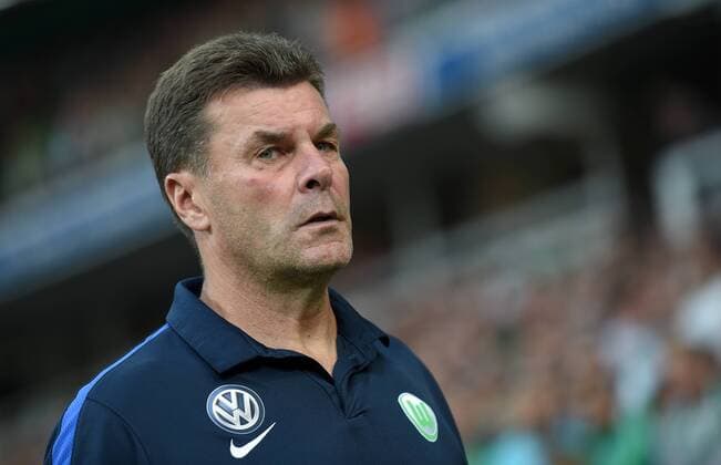 FUSSBALL 1. BUNDESLIGA SAISON 2016 2017 SV Werder Bremen - VfL Wolfsburg 24.09.2016 Trainer Dieter Hecking (VfL Wolfsburg) 