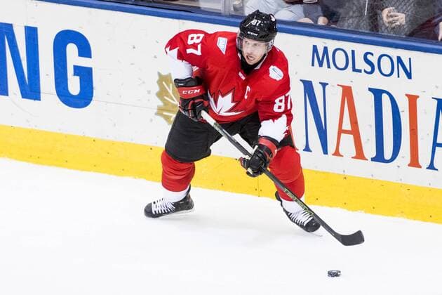 World Cup of Hockey, Kanada - Russland Kanadas Sidney Crosby Kanada - Russland Länderspiel World Cup of Hockey Toronto.  Copyright: LUDVIGxTHUNMAN BB160924LT145