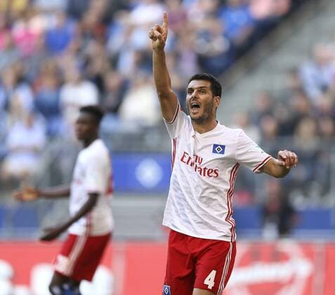 Foto : Emir Spahic ( HSV ) Fussball 1. Bundesliga am Sa. 24.09.2016 Hamburger SV - Bayern München 0 - 1