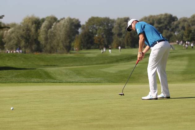 GOLF - Porsche European Open BAD GRIESBACH,AUSTRIA,25.SEP.16 -GOLF - Porsche European Open, GC Bad Griesbach. Image shows Bernd Wiesberger (AUT). GEPAxpictures xFelixxRoittner