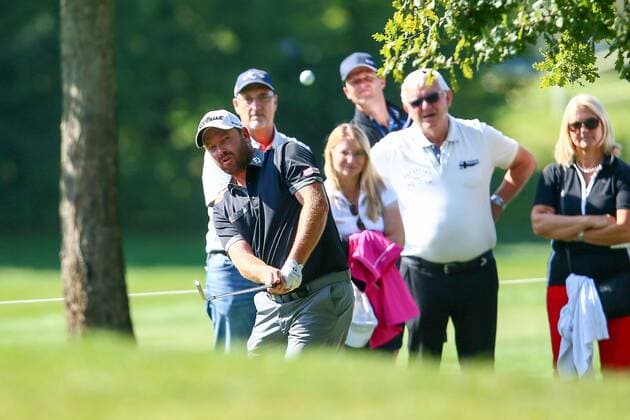 GOLF - Porsche European Open BAD GRIESBACH,AUSTRIA,25.SEP.16 -GOLF - Porsche European Open, GC Bad Griesbach. Image shows Jean Hugo (RSA). GEPAxpictures xFelixxRoittner