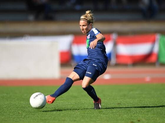 Tor, Goal , But, Treffer Svenja Huth (Turbine Potsdam) (9) 1:1 Tor Turbine Potsdam, Fussball, Allianz Frauen-Bundesliga, Borussia Mönchengladbach - 1.FFC Turbine Potsdam, xmkx